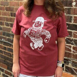Elon College Vintage Short Sleeve T-shirt maroon